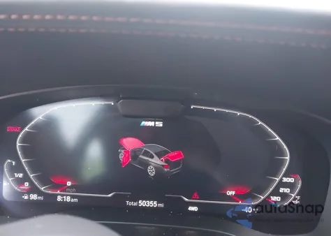 2021 BMW M5 z USA, uszkodzony, nr VIN WBS83CH05MCF97257